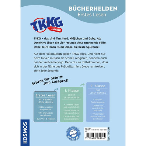 TKKG Junior, Bücherhelden Erstes Lesen, Tatort Fußballplatz