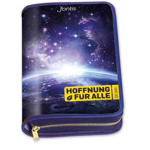 Hoffnung für alle. Die Bibel - Bibelhülle "Blue Planet"