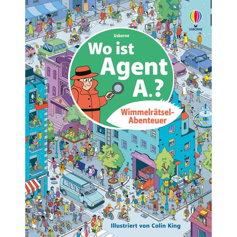 Wimmelrätsel-Abenteuer: Wo ist Agent A.?