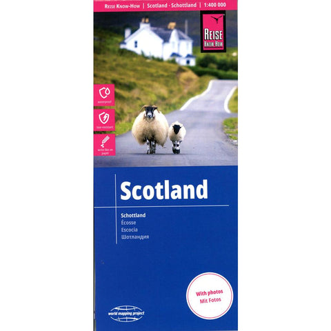 Reise Know-How Landkarte Schottland / Scotland (1:400.000)