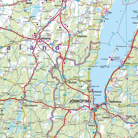 freytag & berndt Straßenkarte Schweden 1:600.000