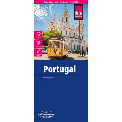 Reise Know-How Landkarte Portugal (1:350.000)