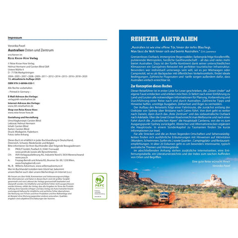 Reise Know-How Reiseführer Australien Osten und Zentrum