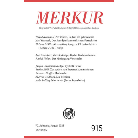 MERKUR 8/2025, Jg.79