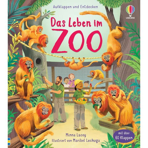 Aufklappen und Entdecken: Das Leben im Zoo