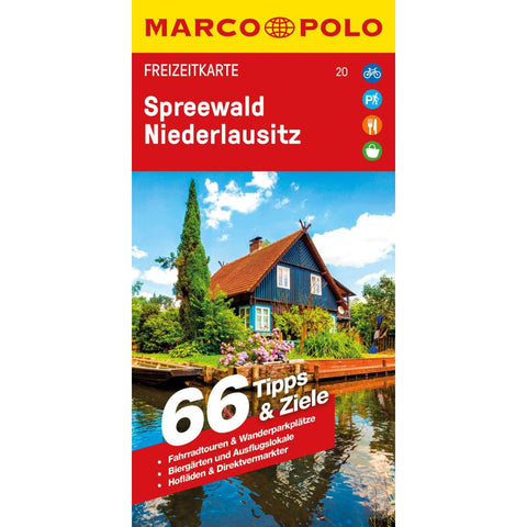 MARCO POLO Freizeitkarte 20 Spreewald, Niederlausitz 1:100.000