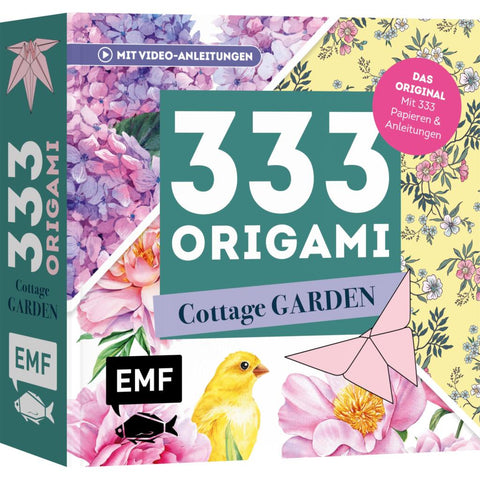 333 Origami - Cottage Garden - Wunderschöne Papiere falten für Blumen-Fans