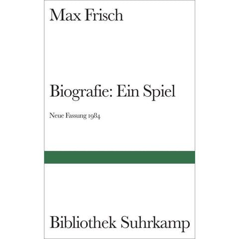 Biografie: Ein Spiel. Neue Fassung 1984