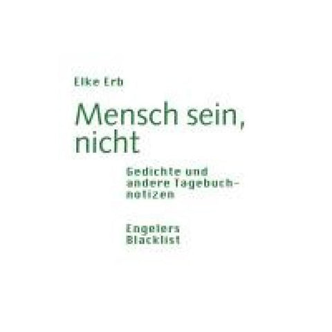 Mensch sein, nicht
