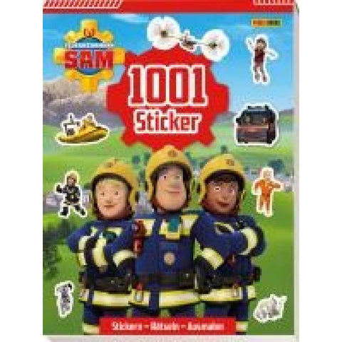 Feuerwehrmann Sam: 1001 Sticker: Stickern - Rätseln - Ausmalen