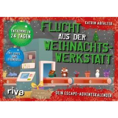Flucht aus der Weihnachtswerkstatt. Dein Escape-Adventskalender