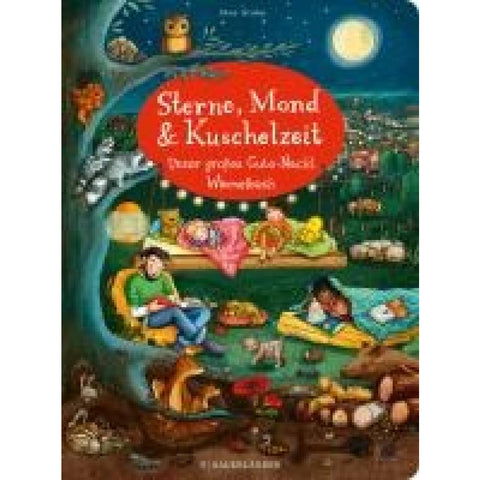 Sterne, Mond und Kuschelzeit. Unser großes Gute-Nacht-Wimmelbuch