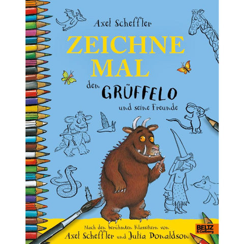 Zeichne mal den Grüffelo und seine Freunde