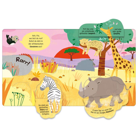 Gut versteckt! Was hast du entdeckt? Tiere