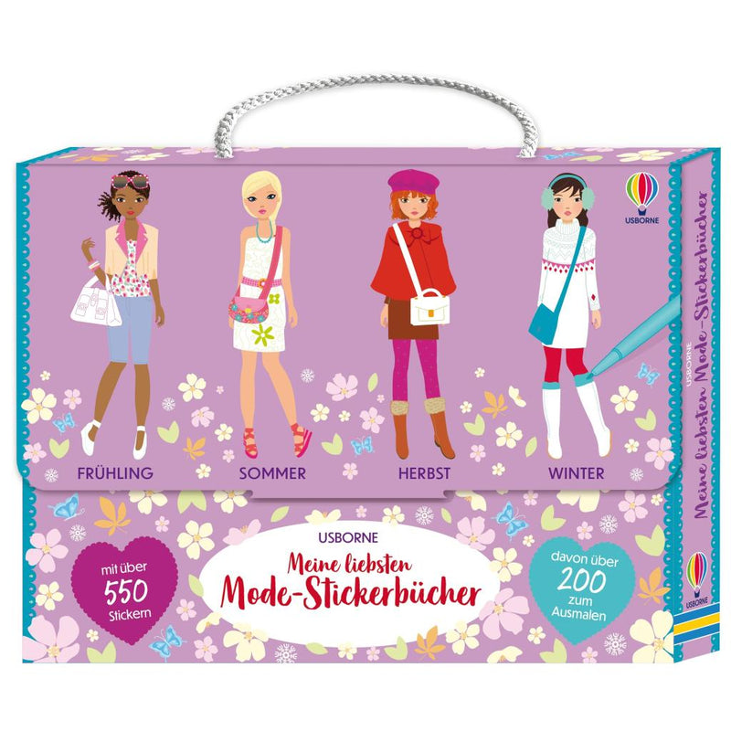 Meine liebsten Mode-Stickerbücher