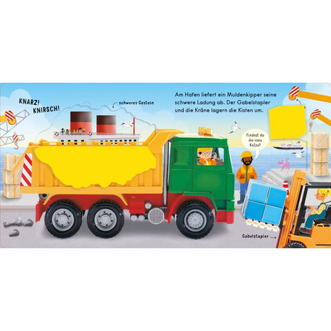 Mein erstes Fahrzeuge-Klappenbuch: Lastwagen