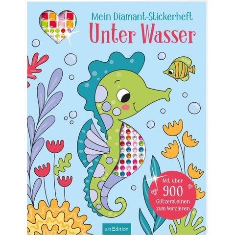 Mein Diamant-Stickerheft - Unter Wasser