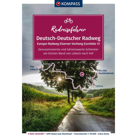 KOMPASS Radreiseführer Europa-Radweg Eiserner Vorhang / Deutsch-Deutscher Radweg