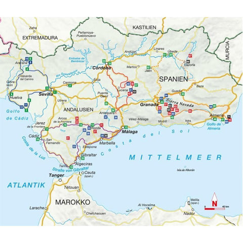 Wanderurlaubsführer Andalusien