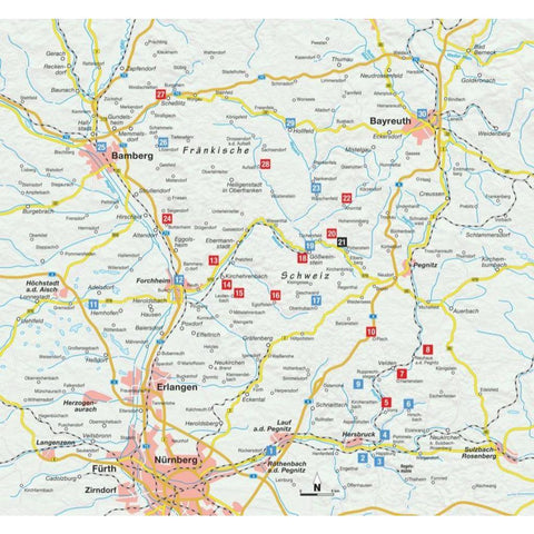 Wanderungen für Senioren Fränkische Schweiz