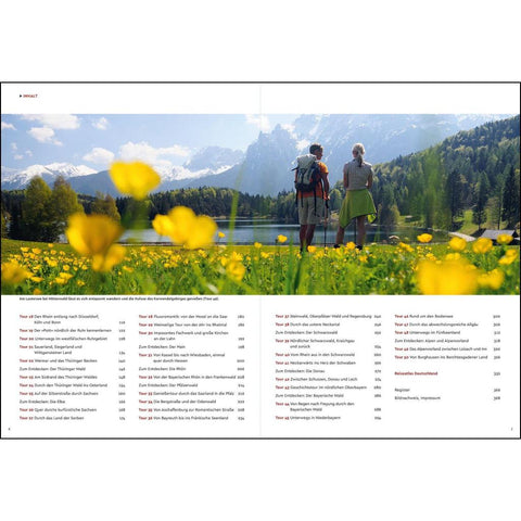 KUNTH Bildband Das große Autowanderbuch Deutschland