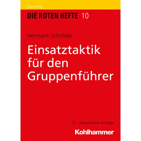 Einsatztaktik für den Gruppenführer