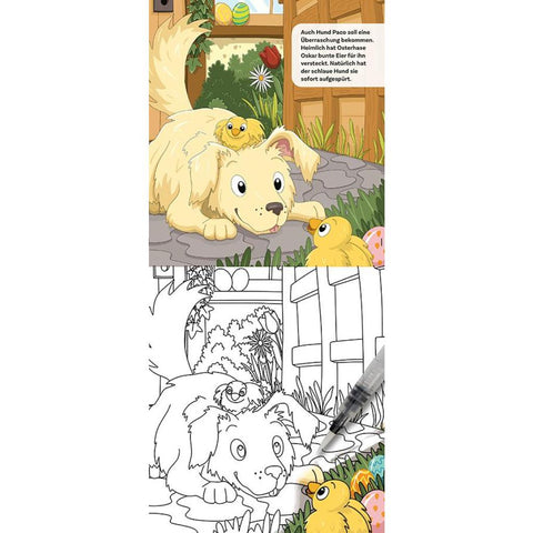 Mein Zauber-Wassermalbuch Frohe Ostern