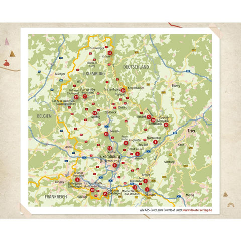 Luxemburg. Wandern für die Seele