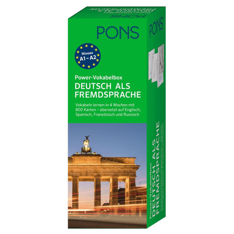 PONS Power-Vokabelbox Deutsch als Fremdsprache