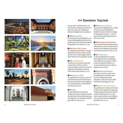 Baedeker SMART Reiseführer Marrakesch