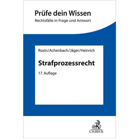 Strafprozessrecht