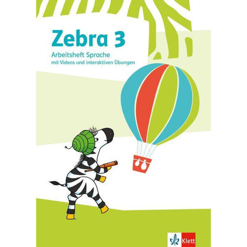 Zebra 3. Arbeitsheft Sprache mit Videos und interaktiven Übungen Klasse 3