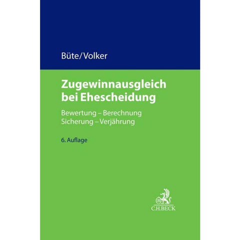 Zugewinnausgleich bei Ehescheidung