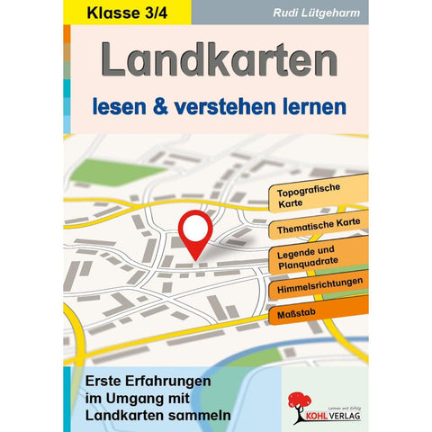 Landkarten lesen & verstehen lernen