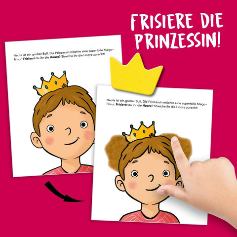Feier mit der Prinzessin. Das Wassermalbuch zum Mitmachen