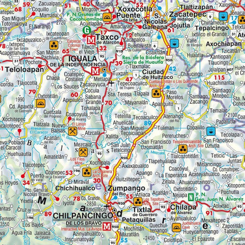 freytag & berndt Straßenkarte Mexiko 1:1,5 Mio.