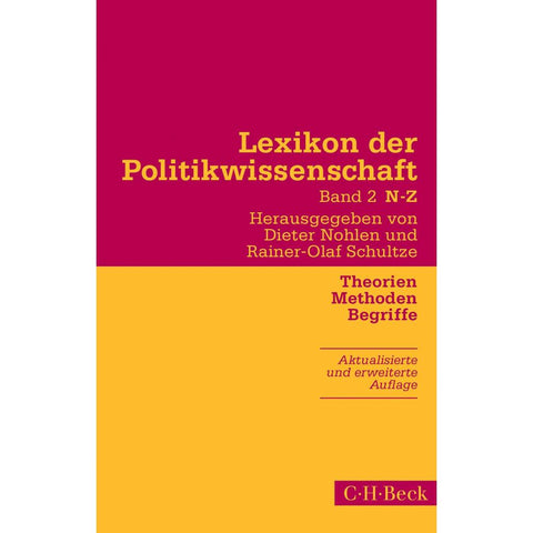 Lexikon der Politikwissenschaft 2 / N-Z