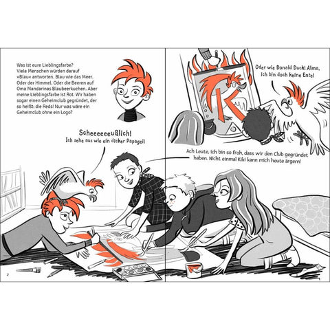 Red - Der Club der magischen Kinder (Band 2) - Ermittlungen undercover