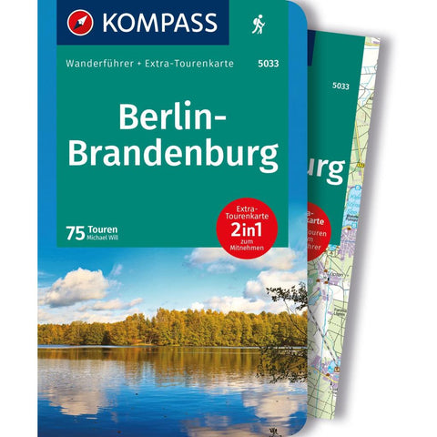 KOMPASS Wanderführer Berlin-Brandenburg, 75 Touren mit Extra-Tourenkarte