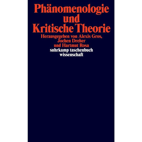 Phänomenologie und Kritische Theorie