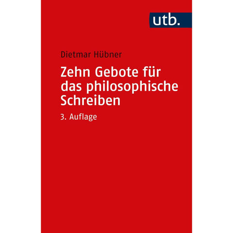Zehn Gebote für das philosophische Schreiben