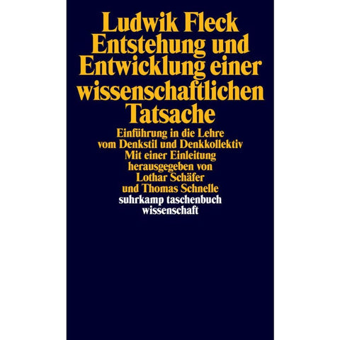 Entstehung und Entwicklung einer wissenschaftlichen Tatsache