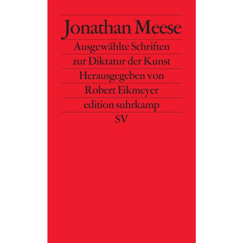 Ausgewählte Schriften zur Diktatur der Kunst