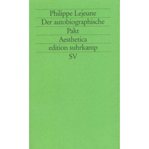 Der autobiographische Pakt