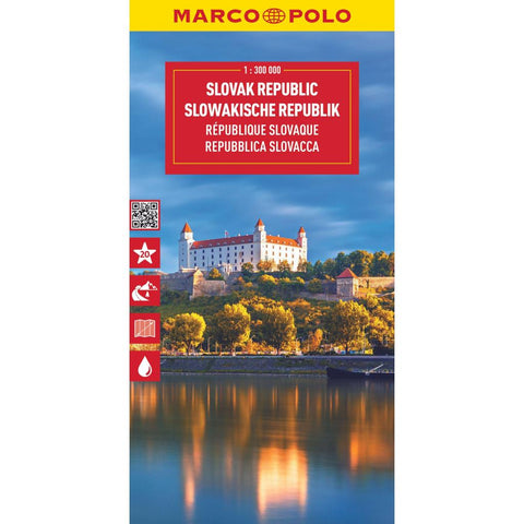 MARCO POLO Reisekarte Slowakische Republik 1:300.000