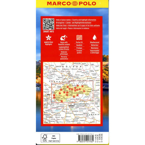 MARCO POLO Reisekarte Slowakische Republik 1:300.000