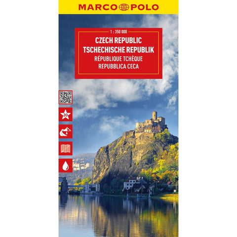 MARCO POLO Reisekarte Tschechische Republik 1:350.000