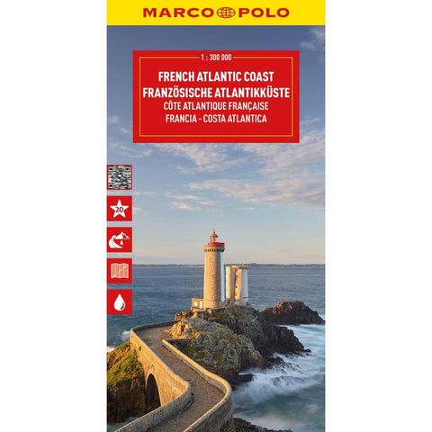 MARCO POLO Reisekarte Französische Atlantikküste 1:300.000