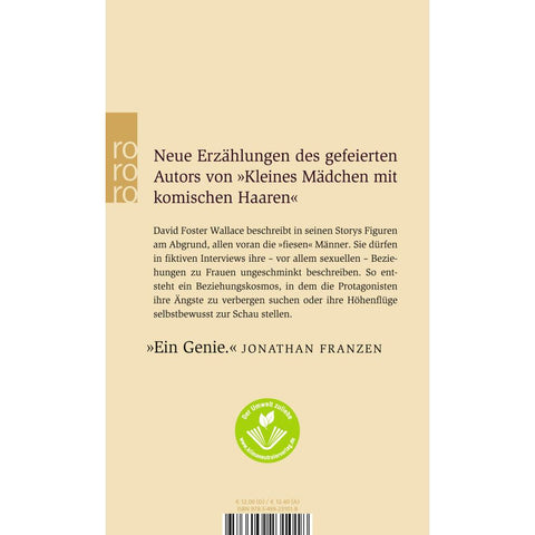 Kurze Interviews mit fiesen Männern
