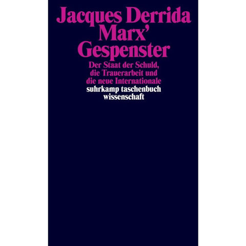 Marx' Gespenster